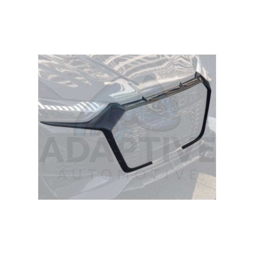 2019-2024 Audi RS6 Avant & RS7 C8 Front Bumper Grille Cover Carbon Fiber 