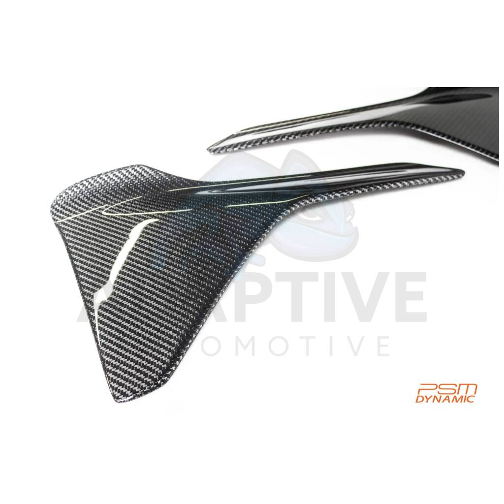 Front Upper Splitters Bumper Cover