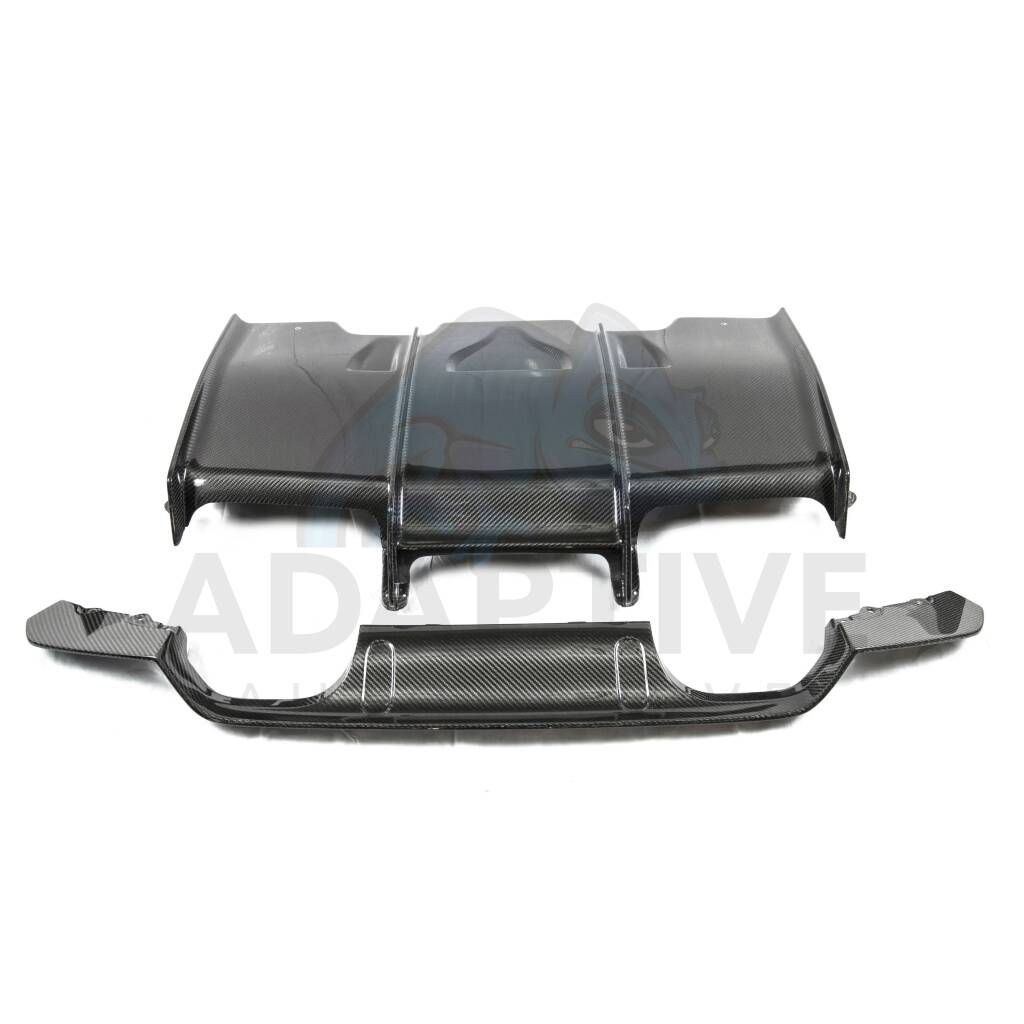 Rear Diffuser w/ Under Tray Combo