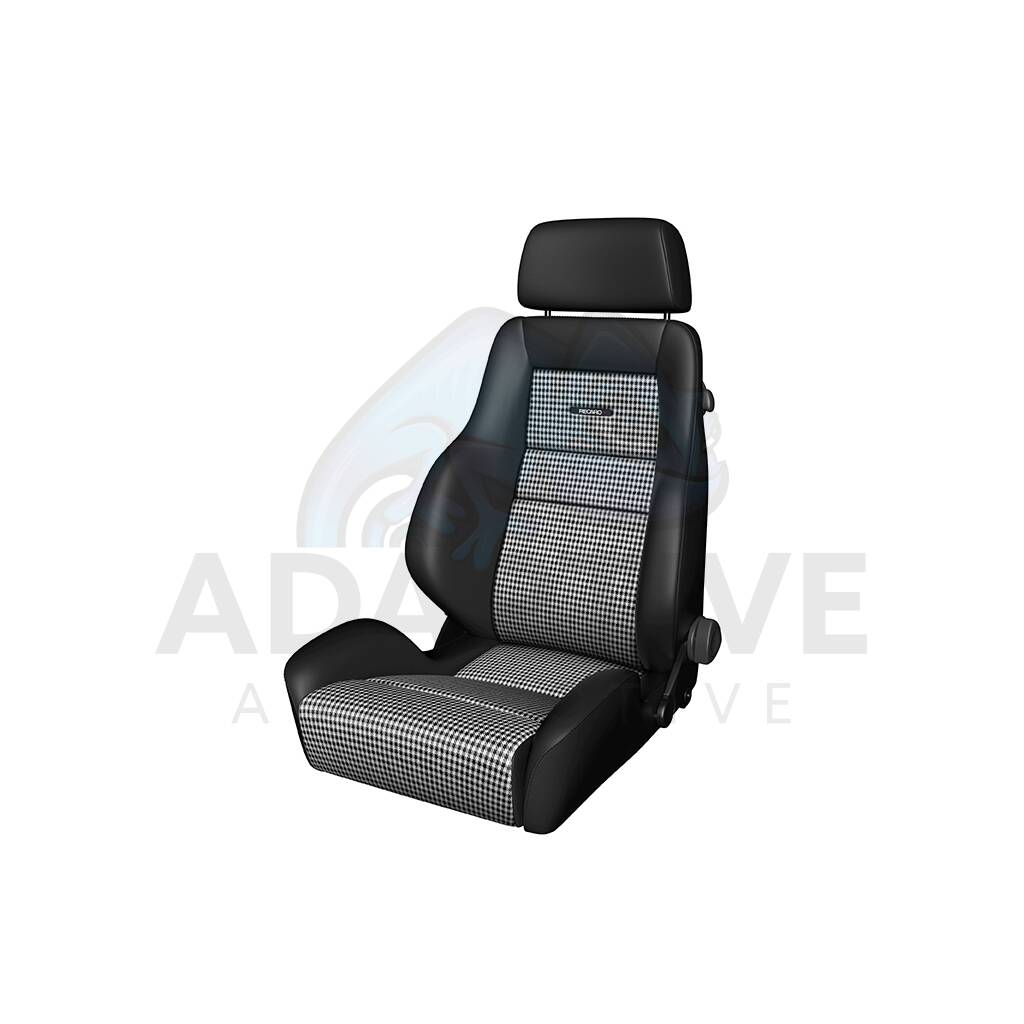 RECARO Classic LS zwart leder / Pepita