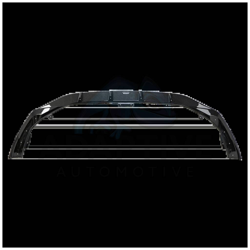 Front Splitter with Urban Branding - Visual Carbon Fibre Lacquered