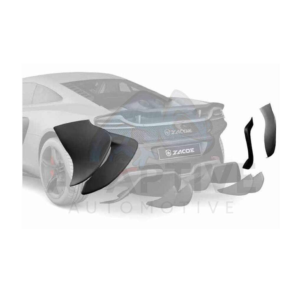 Rear Bumper Sides Set