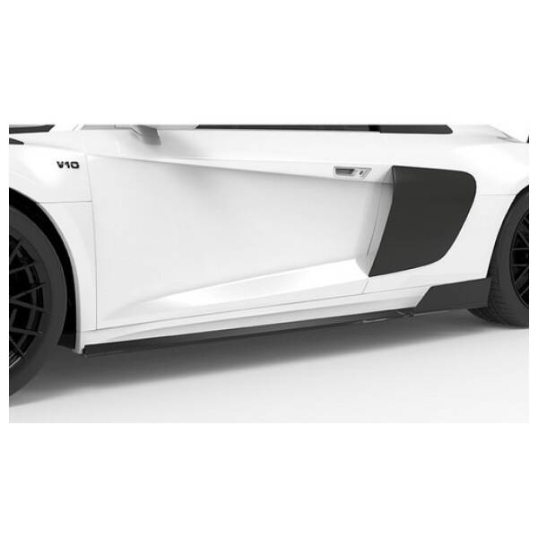 Carbon side skirts