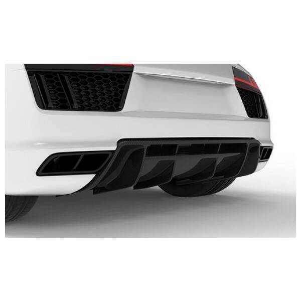 Carbon rear diffuser