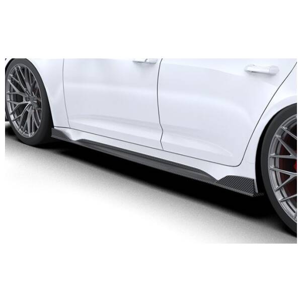 Carbon side skirts