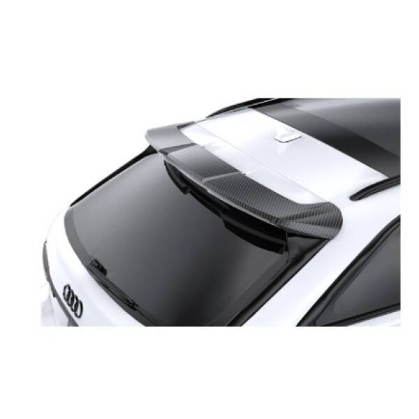 Carbon roof spoiler