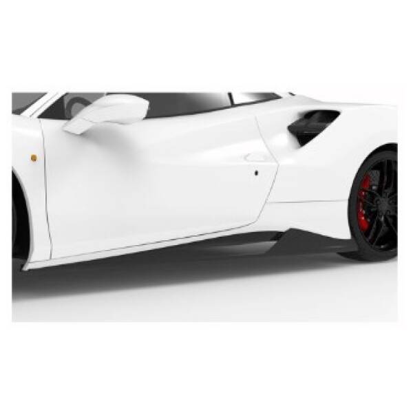 Carbon side skirts