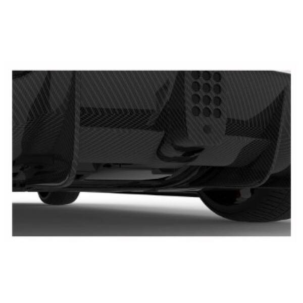 Carbon rear diffuser lower add on