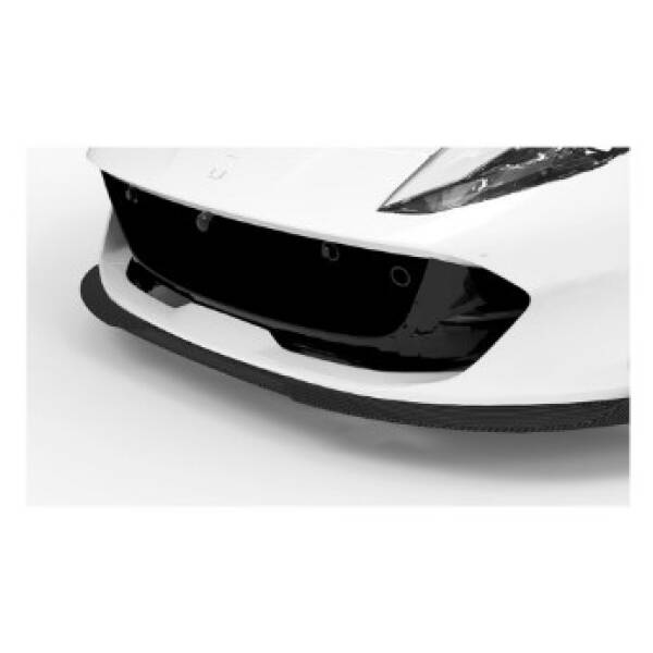 Carbon front aero lip