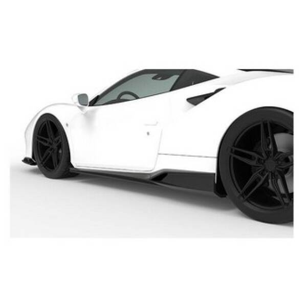 Carbon side skirts