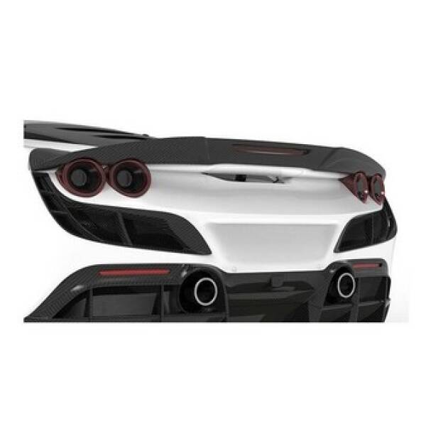 Carbon rear spoiler