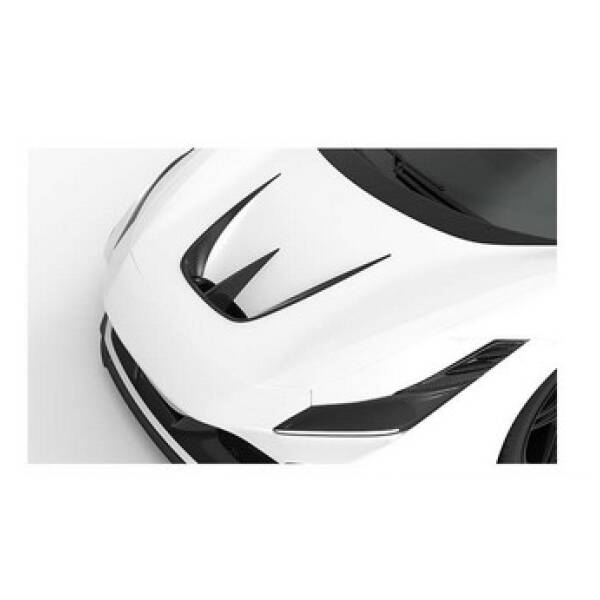 Carbon hood vents