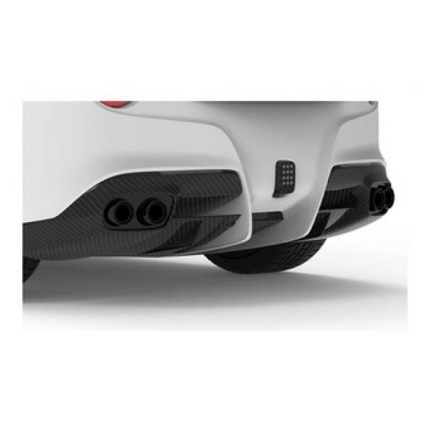 Carbon rear diffuser