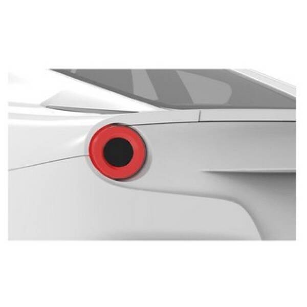 Carbon rear light covers