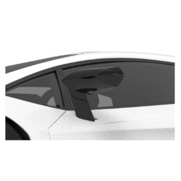 Carbon mirror caps