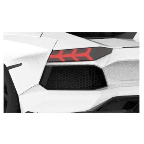 Carbon rear grill vents
