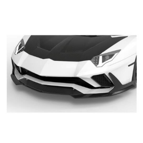 Carbon front aero lip