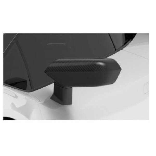 Carbon mirror caps