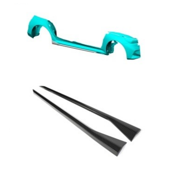 Side skirts (dry carbon)