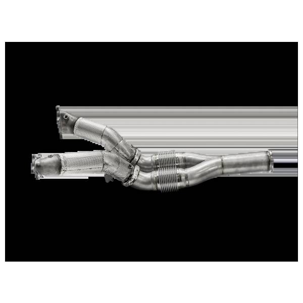 Downpipe / Link pipe set (SS) for stock turbochargers
