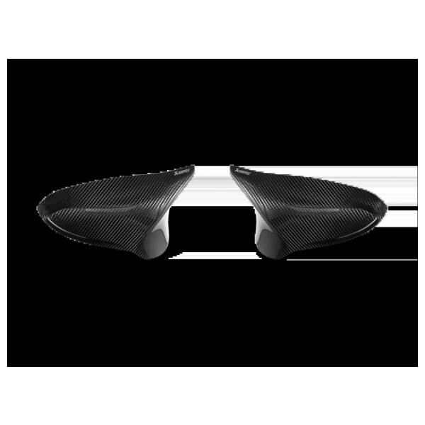 Carbon Fiber Mirror Cap Set - High Gloss