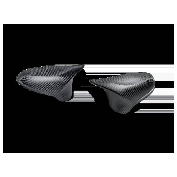 Carbon Fiber Mirror Cap Set - Matte