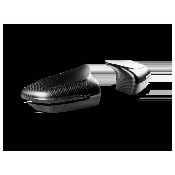Carbon Fiber Mirror Cap Set - Matte