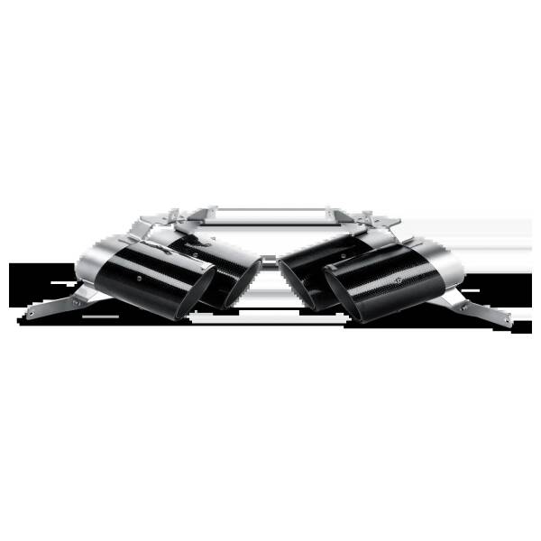 Tail pipe set (Carbon) 550/560