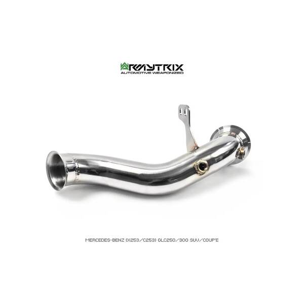 Decatted downpipe (Right hand drive)