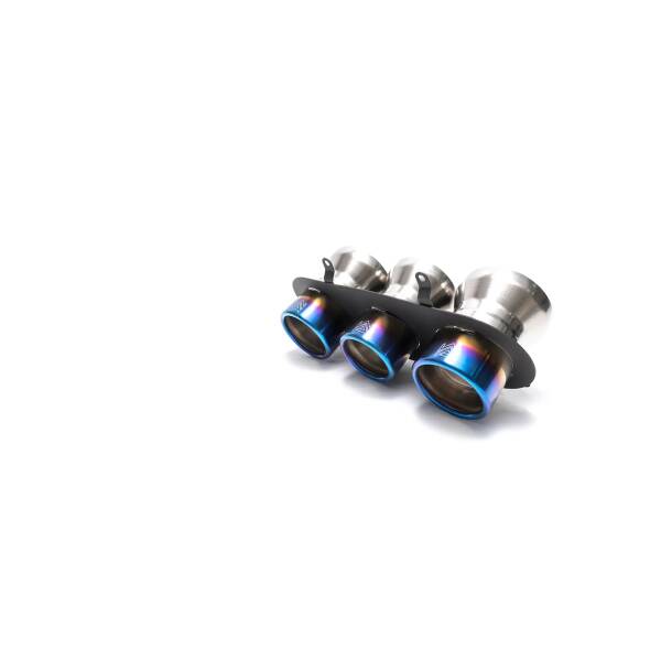 Triple titanium blue tips