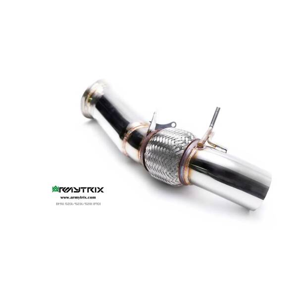 Decatted downpipe