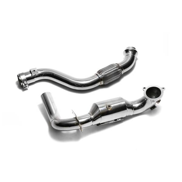Decatted downpipe