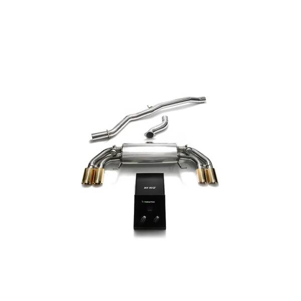 Catback with gold tips