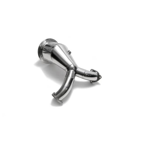 Decatted downpipe