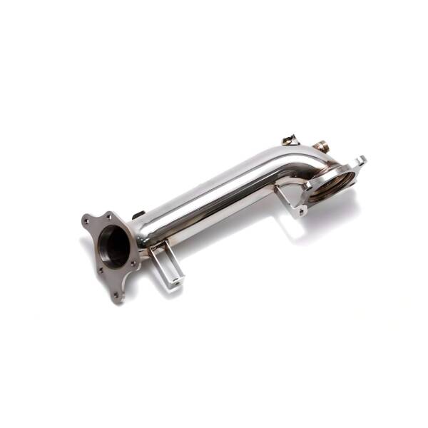 De-catted downpipe with cat simulator