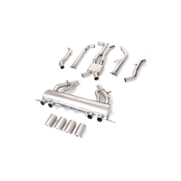 Catback with silver tips