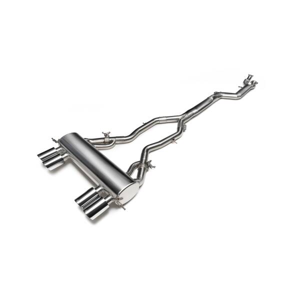Catback 102mm single midpipe 