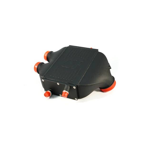 Top Mount Charge-Air-Cooler in crinkle black finish