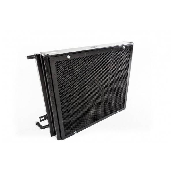  Front Mount Heat Exchanger w/ Rock Guard (Black) (Triple Pass) 