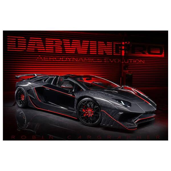 Lamborghini Aventador LP700 Coupe SV-BKSSII Style Wide body Carbon Fiber Aero Full Kit