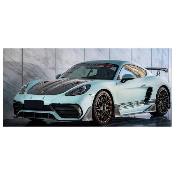 Porsche 718 Cayman/Boxster BKSS Style Partial Carbon Fiber Full Body Kit