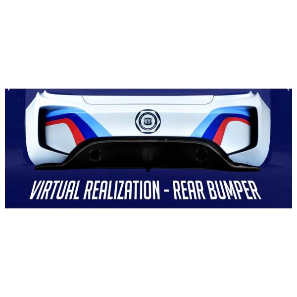 Rear Bumper BMW 2 Series F22 2014-2019