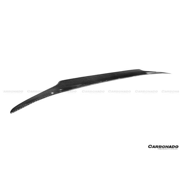 RS Style Carbon Fiber Trunk Spoiler