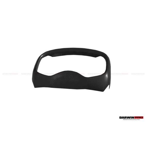 Dry Carbon Fiber Instrument Surround Panel Cover