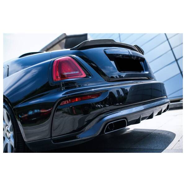 Carbon Fiber Rear Bumper