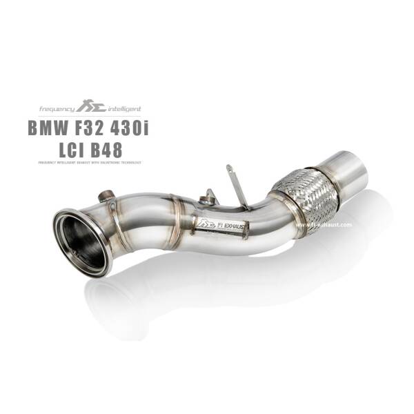 Decatted downpipe