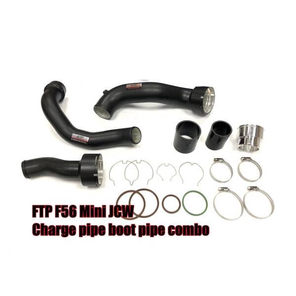 FTP Mini JCW V2 F56 B48 Charge pipe+Boost pipe V2 (X1 / 2AT / 2GT)