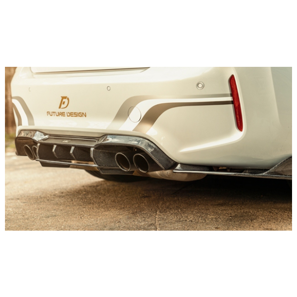 BMW F87 M2 - FDGT style carbon rear Diffuser