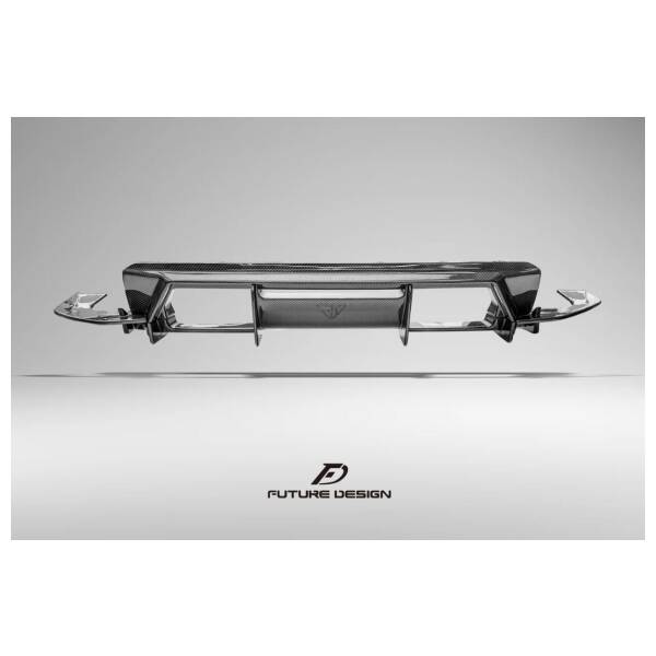 M performance rear diffuser