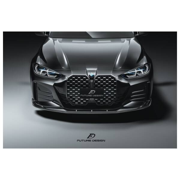 Carbon front lip